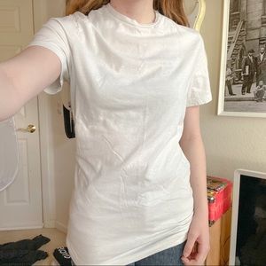 White tee